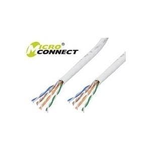 MicroConnect - bulkkikaapeli - 100 m - UTP - CAT 6 - kierre - harmaa