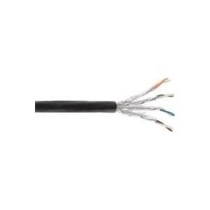 InLine - Bulk kabel - 50,0m - SFTP, PiMF -Cat.7a Raw kabel - Sort (70050P)