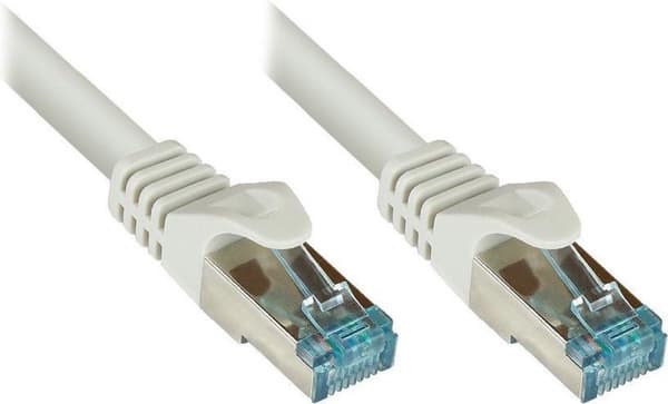 Alcasa 8064-H400 verkkokaapeli 40 m Cat6a S/FTP (S-STP) Harmaa