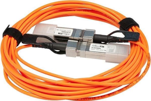 Mikrotik Tilbehør SFP+ kabel med direkte fastgørelse, 5m (S+AO0005)