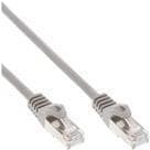 INLINE - Patch ledning - RJ-45 (M) til RJ-45 (M) - 1m - SF/UTP - CAT 5e - uden krog - Grå (pakke med 70)