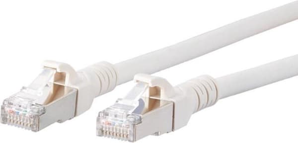 BTR NETCOM - Cat6A netværkskabel - Hvid - 7 meter