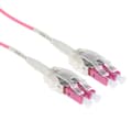 Miniatyrbild 1 av 2: ACT RL8410 Fiberoptisk kabel 10m LSZH OM4 LC Violet (RL8410)