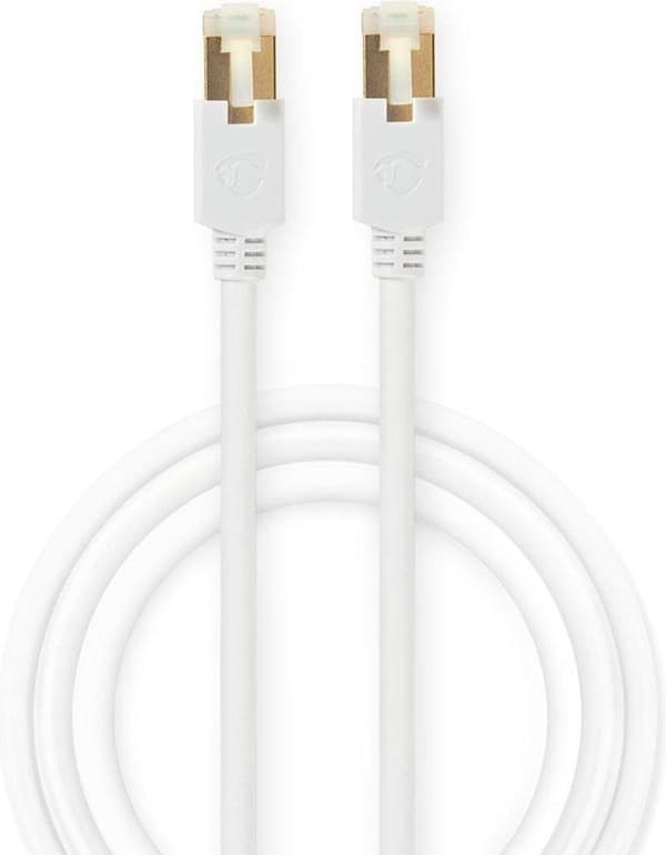 Nedis CAT6-kabel | RJ45 hane | RJ45 hane | S/FTP | 20,0 m | Runda | LSZH / PVC | Vit | fönsterlåda