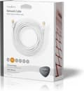 Miniatyrbild 6 av 11: Nedis CAT6-kabel | RJ45 hane | RJ45 hane | S/FTP | 20,0 m | Runda | LSZH / PVC | Vit | fönsterlåda