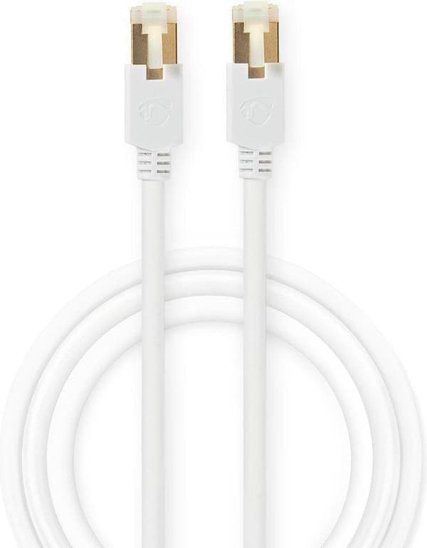Nedis CAT6-kabel | RJ45 hane | RJ45 hane | S/FTP | 20,0 m | Runda | LSZH / PVC | Vit | fönsterlåda