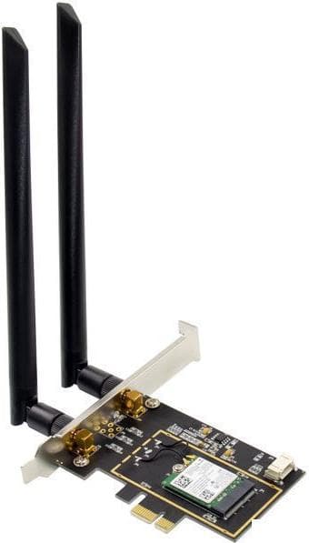 Microconnect MC-PCIE-INT7260DUAL nätverkskort Bluetooth 3000 Mbit/s (MC-PCIE-INT7260DUAL)