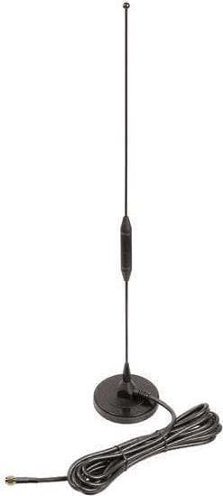 INDEXA ANT04 GSM-antenne 900/1800 MHz 7dB magnetisk base 3m kabel med SMA 37124 (37124)