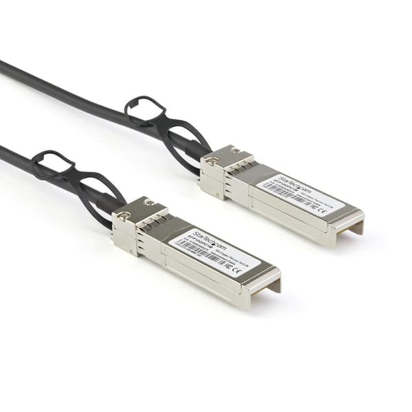 StarTech.com SFP+-kabel (1m 10GbE Dell EMC DAC-SFP-10G-1M-kompatibelt SFP+-kabel Passivt kobber-DAC-kabel Mini-GBIC)