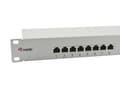 Miniatyrbillede 2 af 4: Udstyr 326317 16-PORTS CAT.6 SKÆRMET LAPPEPANEL, LYSGÅ
