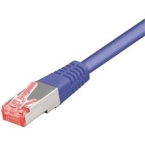 Tecline Fröhlich + Walter - patchkabel - RJ-45 (M) - RJ-45 (M) - 25 m - SSTP-kabel - CAT 6 - halogenfri - violet (71525V)