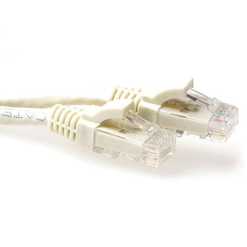 ACT Ivory 30 meter UTP CAT6 patch-kabel uden problemer med RJ45-stik