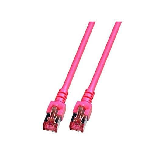 EFB elektroniikka RJ45 patch-kaapeli S/FTP luokka 6 LSZH 5 m magenta