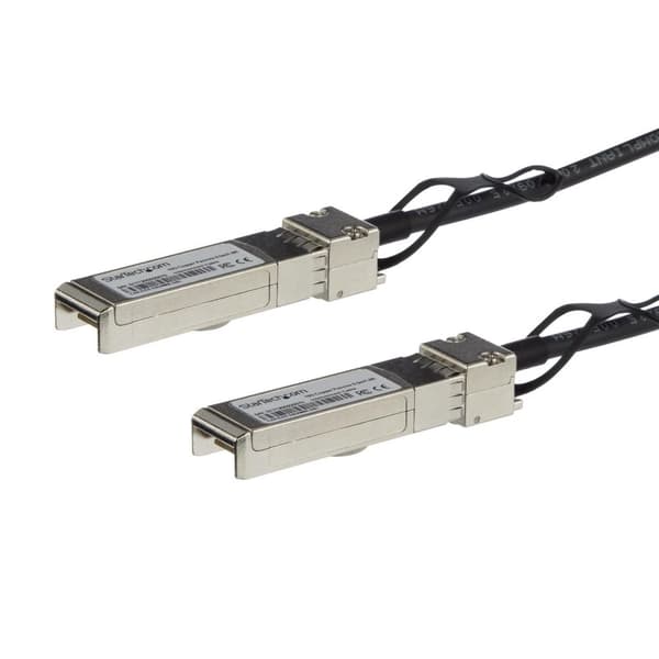 StarTech.com 0 5m Cisco SFP-H10GB-CU1M-kompatibel - SFP+ DAC-kabel - 10 Gbps - Direct Attach Twinax - Passiv - Livstidsgaranti - 10GBase Direct Connec