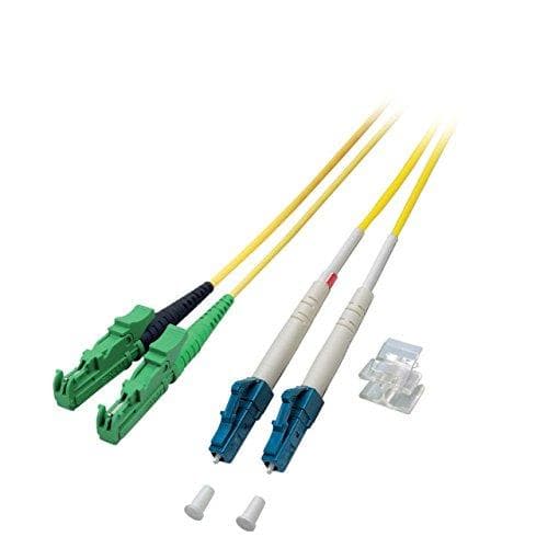 EFB Elektronik O0937.2 glasfiber FO forbindelseskabel [1x E2000®/APC 8° stik - 1x LC stik] 9/1