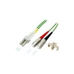 MicroConnect fib561005 5 m LC/UPC SC/UPC vihreä valokuitukaapeli - kuituoptinen kaapeli (LC/UPC, SC/UPC, 50 µm, 125 mikronia, vihreä, uros/uros)