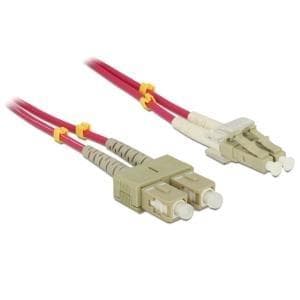 Delock-kabel Fiberoptisk LC > SC Multimode OM4 10 m (84684)