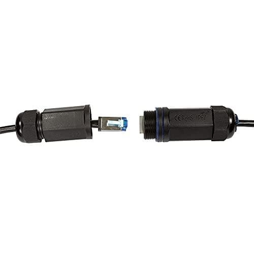 LogiLink Professional - Outdoor patch -kaapeli Cat.6A, S/FTP, PVC+PE, musta, 30m
