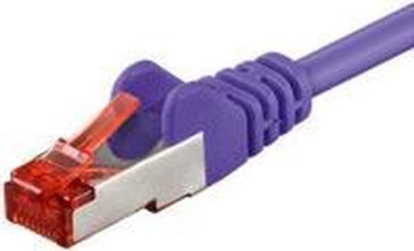 CAT6 S/FTP (PIMF) patchkabel 1 meter lila