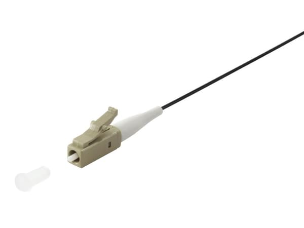 Udstyr fiberoptisk kabel LC/PC Pigtail Multi Mode Duplex OM3 1,00m