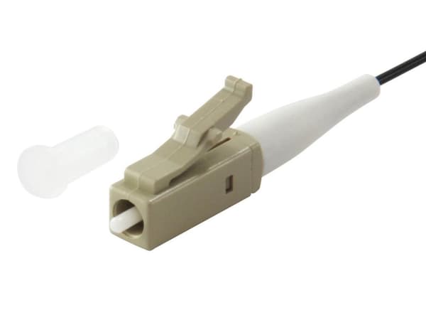 Udstyr fiberoptisk kabel LC/PC Pigtail Multi Mode Duplex OM3 1,00m