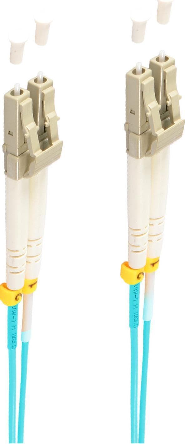 shiverpeaks BS77940/3 fiberoptisk kabel 10m LC OM3 Aqua Color (BS77940/3)