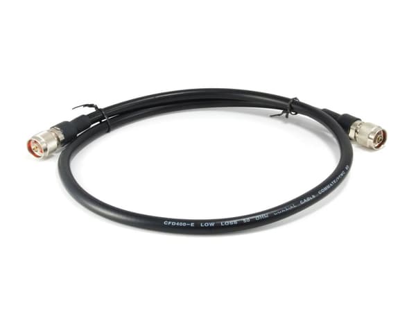 LevelOne ANC-4110 - Antennekabel - N-stik (M) til N-stik (M) - 1 m - coax - sort - indendørs, udendørs
