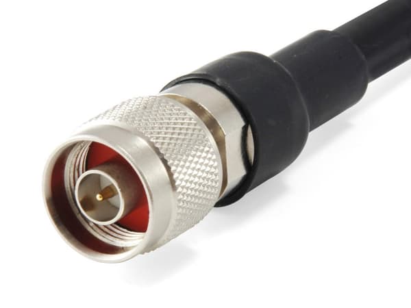 LevelOne ANC-4110 - Antennekabel - N-stik (M) til N-stik (M) - 1 m - coax - sort - indendørs, udendørs