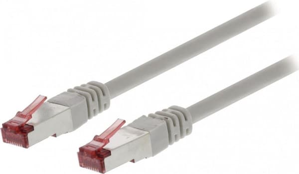 Nedis CAT6 Kaapeli | RJ45 Uros | RJ45 Uros | S/FTP | 20,0 m | Pyöreä | ABS / PVC | Harmaa | Label