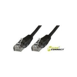 MicroConnect V-UTP501SVP 1M CAT5E U/UTP (UTP) SORT NETVÆRKSKABEL - NETVÆRKSKABEL (1M, CAT5E, U/UTP (UTP), RJ-45, RJ-45, SORT)