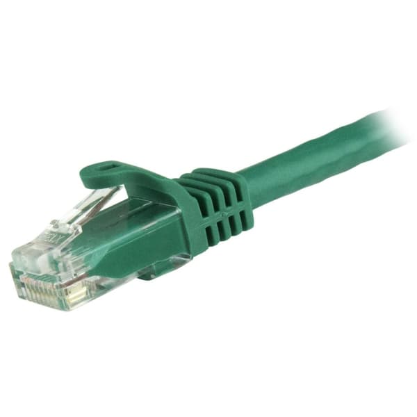 StarTech 15m RJ45 UTP Cat6 Gigabit Snagless netværkskabel - Grøn