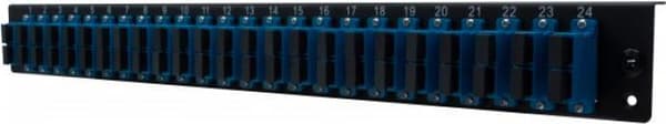 FO frontpanel udstyret til FO splejsningsboks, 24 x SC duplex monomode (395429)