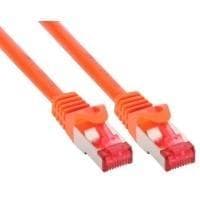 InLine®-patch-kaapeli, S/FTP (PiMf), Cat.6, oranssi, 30m (76430O)