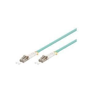 MicroConnect - Netværkskabel - LC/UPC Multi-Mode (M) til LC/UPC Multi-Mode (M) - 1,5 m - fiberoptisk - 50/125 mikron - OM3 - halogenfri - blå