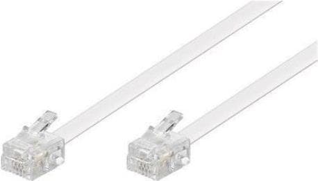 Microconnect MPK191W. Kabellängd: 15 m, kontakt 1: RJ-11, kontakt 2: RJ-11 (MPK191W)