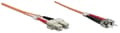 Miniatyrbillede 2 af 5: IC Intracom Manhattan fiberoptisk patchkabel 50µ adapterkabel duplex ST/stik - SC/stik 2,0 m
