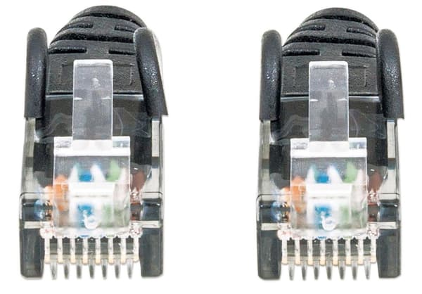 Intellinet 20m Cat6 netværkskabel U/UTP (UTP) Sort