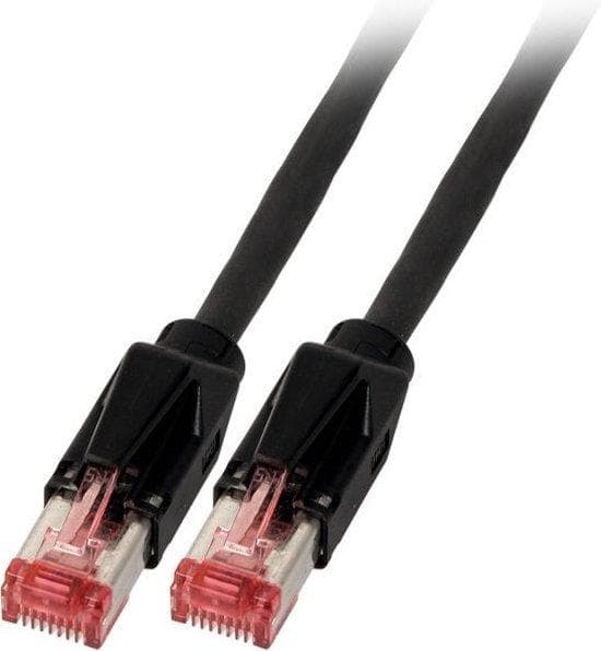 Producent: EFB Elektronik RJ45 patchkabel S/FTP, Cat.6A, TM21, Datwyler 7702, 10m, sort Cat.6A RJ45 patchkabel fremstillet i Europa sikrer meget gode