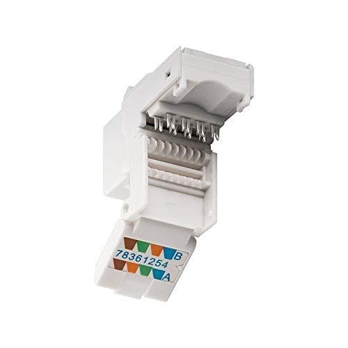 DS-IT CAT6 UTP Keystone netværksstik - værktøjsløs (DS-KC-UTP6-TL)