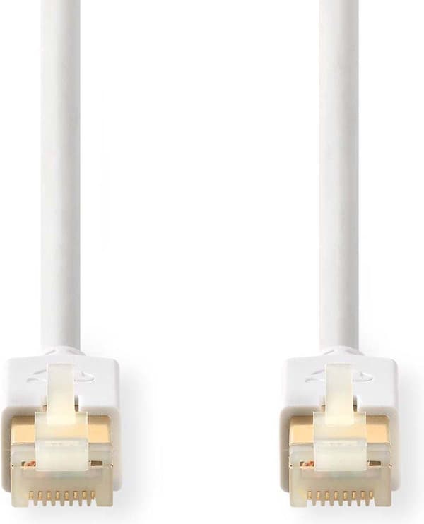 Nedis CAT6 Kaapeli | RJ45 Uros | RJ45 Uros | S/FTP | 5,00 m | Pyöreä | LSZH / PVC | Valkoinen | ikkuna laatikko
