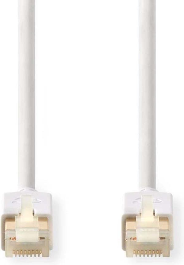 Nedis CAT6 Kaapeli | RJ45 Uros | RJ45 Uros | S/FTP | 5,00 m | Pyöreä | LSZH / PVC | Valkoinen | ikkuna laatikko