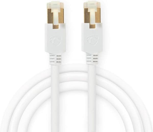Nedis CAT6 Kaapeli | RJ45 Uros | RJ45 Uros | S/FTP | 5,00 m | Pyöreä | LSZH / PVC | Valkoinen | ikkuna laatikko