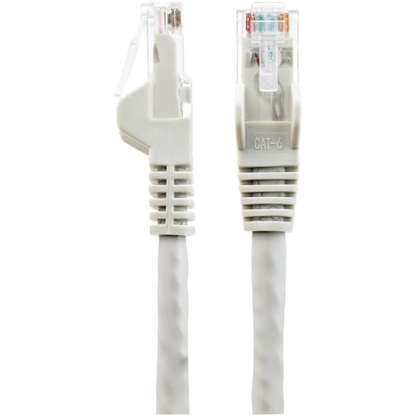 StarTech 10m LSZH CAT6 Ethernet-kaapeli, 10 gigabitin Snagless RJ45 100 W PoE verkkokaapeli vedonpoistolla, CAT 6 10 GbE UTP, harmaa, yksilöllisesti t