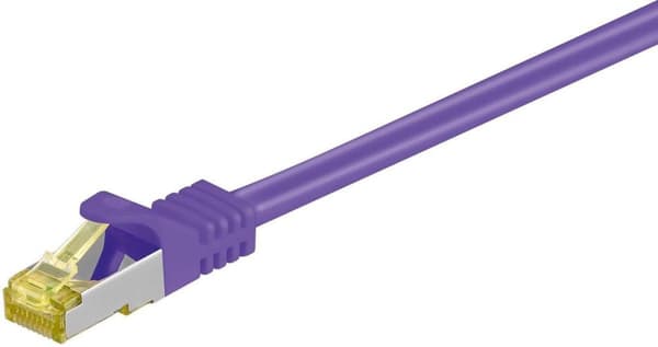 Wentronic 91663 - Cat 7 STP -kaapeli - RJ45 - 20 m - Violetti