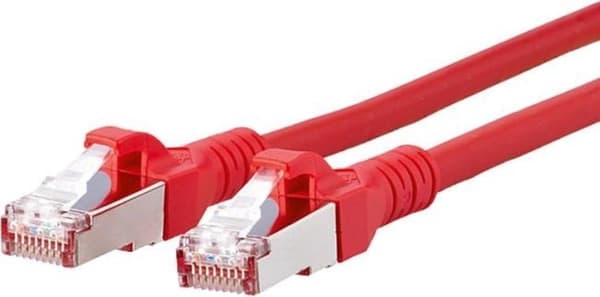 BTR NETCOM - Cat6A netværkskabel - Rød - 10 meter