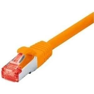 Tecline Fröhlich + Walter - Patch Cable - RJ-45 (M) - RJ-45 (M) - 15 m - SSTP-kaapeli - CAT 6 - halogenfrei - oranssi (71515A)