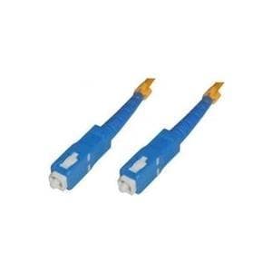 MicroConnect - Netværkskabel - SC/UPC single mode (M) til SC/UPC single mode (M) - 5 m - fiberoptisk - 9/125 mikron - halogenfri - gul