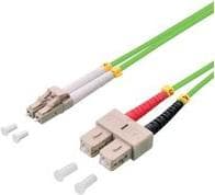 LogiLink fiberoptisk patchkabel, LC duplex - SC duplex, OM5, 5,0m LC duplex stik - SC duplex stik, multimode, - 1 stk (FP5LS05)