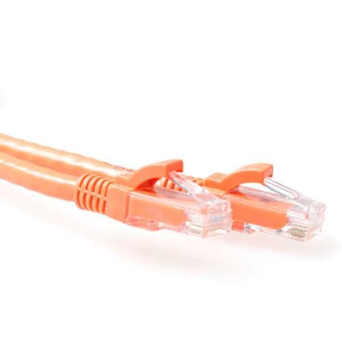 UTP CAT6 Gigabit Verkkokaapeli - CU - 10 metriä - Oranssi