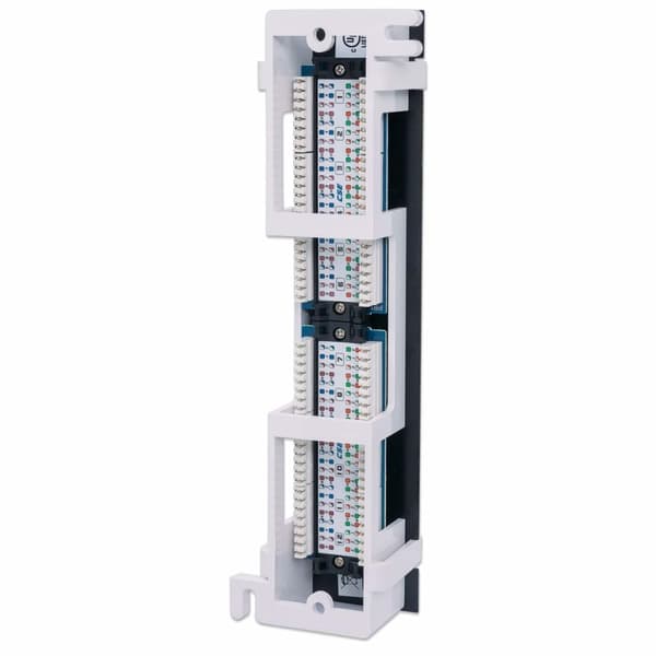 Intellinet - Patch Panel - RJ-45 X 12 - Sort (162470)